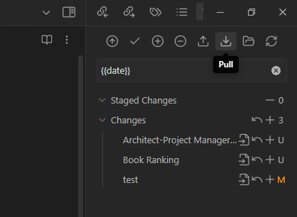 Pull Changes